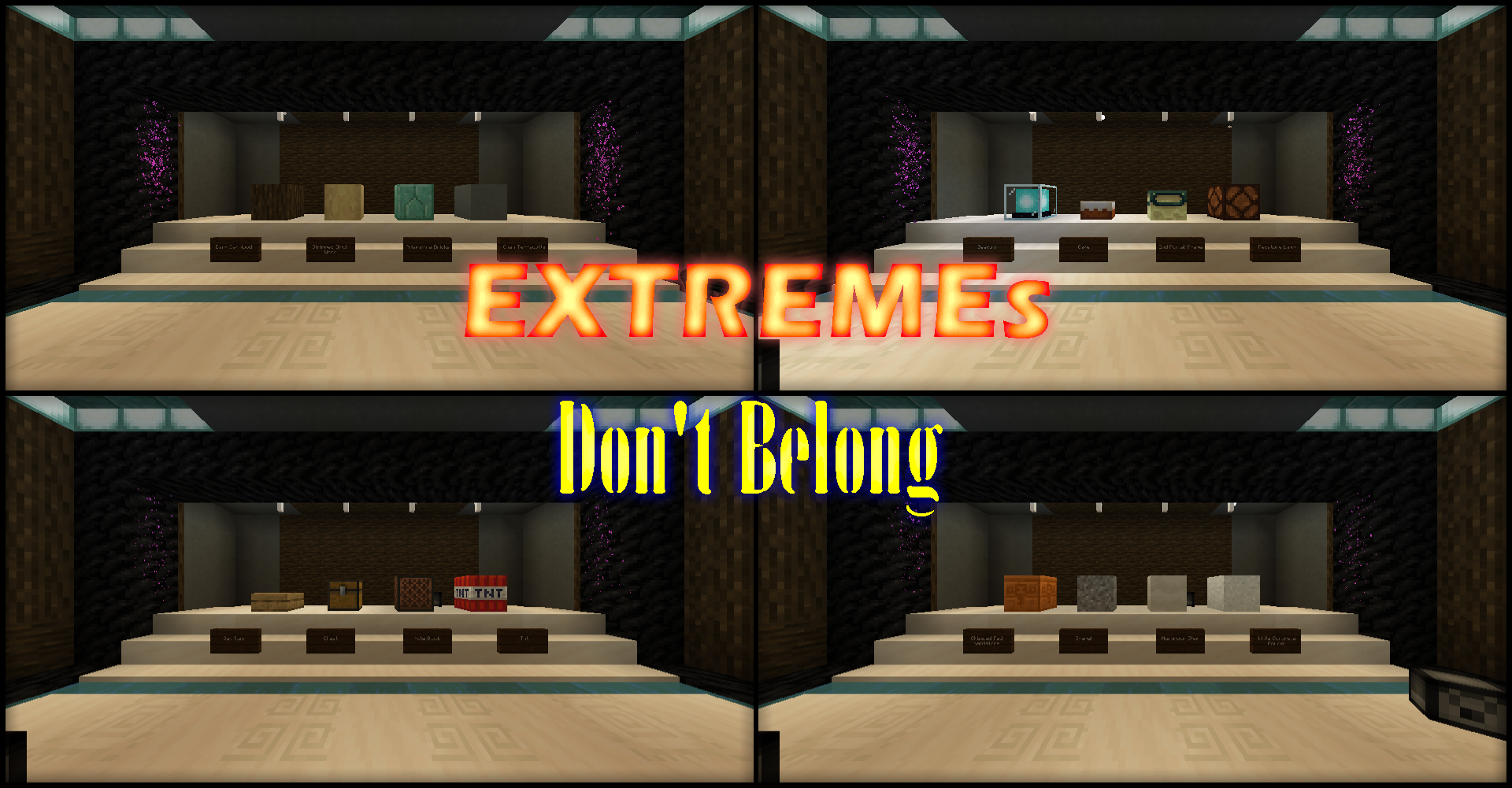 Baixar EXTREME's Don't Belong para Minecraft 1.14.2
